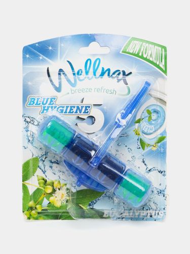 Чистящее средство для унитаза Wellnax Blue Water "Eucaliptus", 50 гр