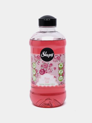 Жидкое мыло Sleepy "Rose", 1500 мл, купить недорого
