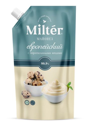 Майонез Milter "Европейский" 50.5 %