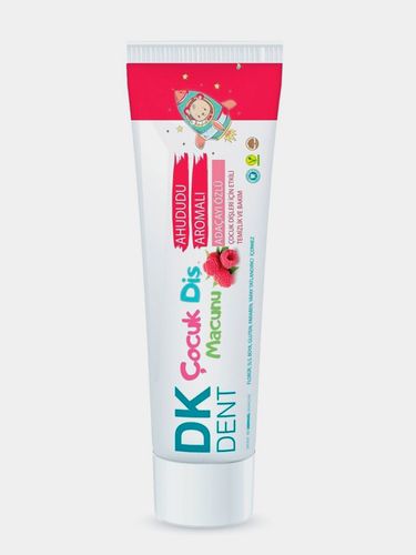 Детская зубная паста Dermokil c лесными ягодами + набор щеток, 50 мл, купить недорого