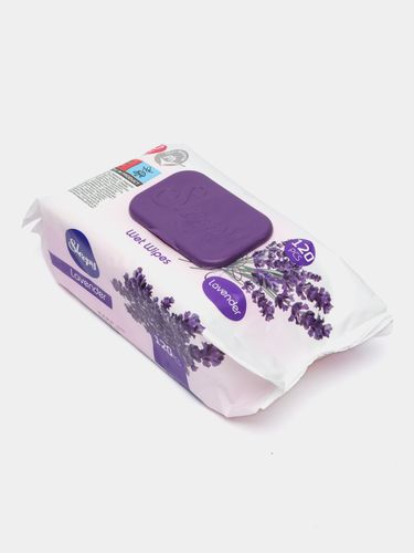 Nam salfetkalar Sleepy "Lavender", 120 dona, в Узбекистане