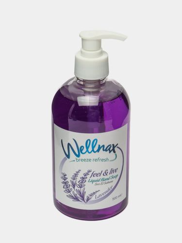 Suyuq sovun Wellnax "Lavender", 500 ml