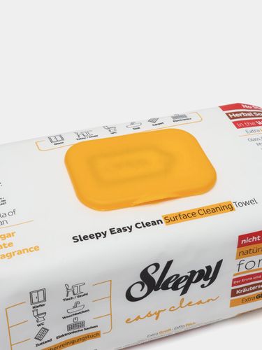 Sirka nam salfetkalari Sleepy "Easy Clean", 100 dona, фото