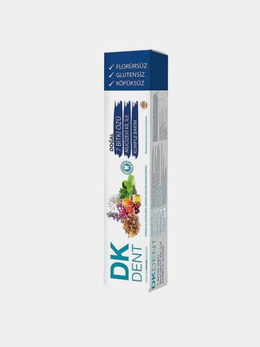 Зубная паста Dermokil c экстрактом 7 натуральных трав, 75 мл, купить недорого