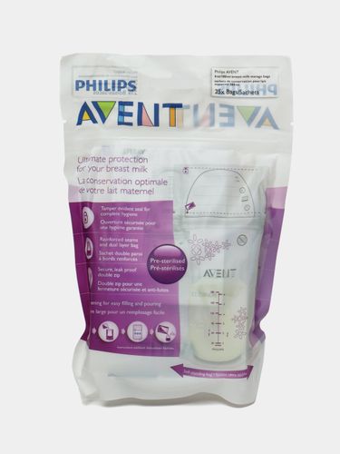 Пакеты для хранения молока Philips, 25 шт, купить недорого