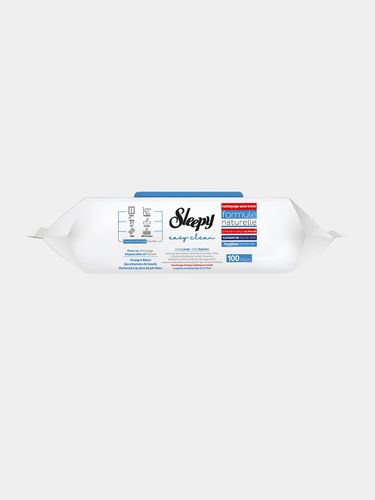 Sirka nam salfetkalari Sleepy "Easy Clean- Oqartirish qo'shimcha", 100 dona, купить недорого