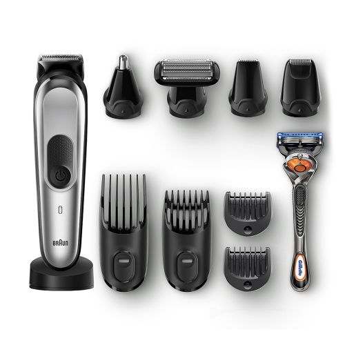 Universal trimmer Braun MGK7920TS + Gillette ustara