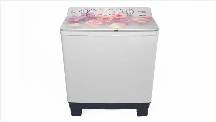 Полуавтоматическая стиральная машина Shivaki TG 100 FP, Белый
