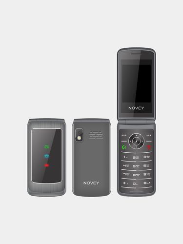 Mobil telefon Novey Z1+ CDMA + GSM, qora