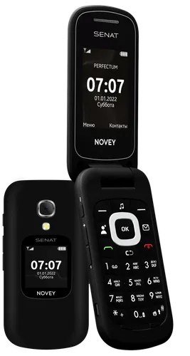 Mobil telefon Novey Senat SC1 CDMA, qora