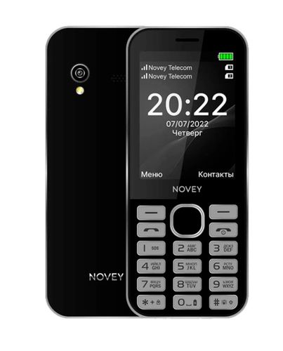 Mobil telefon Novey S10, qora