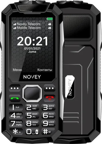Mobil telefon Novey T250, qora
