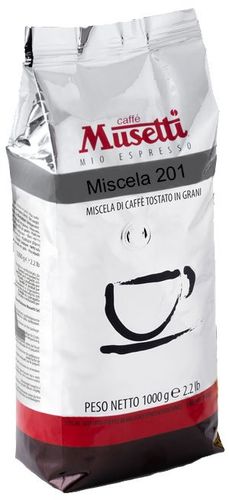 Кофе в зернах Musetti 201 blend Premium-class, 1 кг