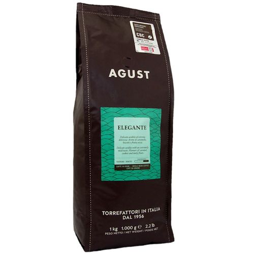 Кофе в зернах Agust Elegante csc roasted Premium-class, 1 кг