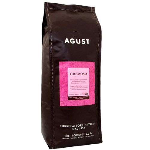 Qahva donalari Agust Cremoso roasted Premium-class, 1 kg