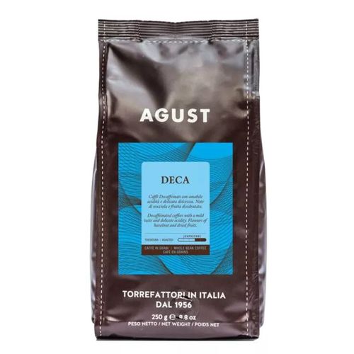 Кофе в зернах Agust Decaffeinated без кофеина, 250 гр