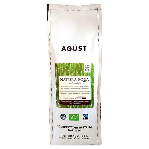 Кофе в зернах Agust Natura equa organi Premium-class, 1 кг