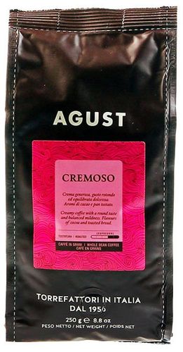 Кофе в зернах Agust Cremoso roasted Premium-class, 250 гр