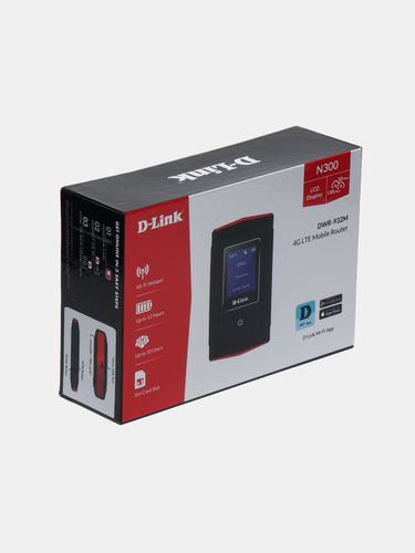 Wi-Fi роутер D-Link N300 4G Mifi с ЖК-дисплеем, фото № 4