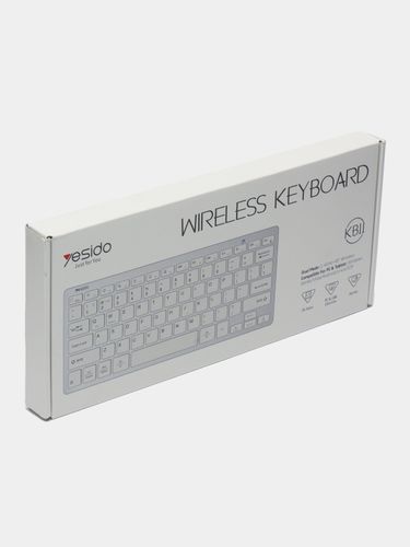 Беспроводная клавиатура Yesido KB11 2.4ghz, 21000000 UZS