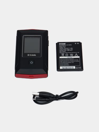 Wi-Fi роутер D-Link N300 4G Mifi с ЖК-дисплеем, sotib olish