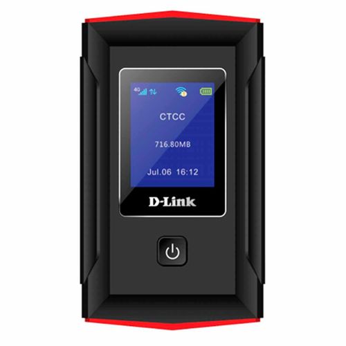 Wi-Fi роутер D-Link N300 4G Mifi с ЖК-дисплеем