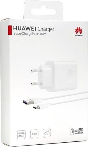 Зарядное устройство Huawei super charge Max 40w, Белый, фото № 4