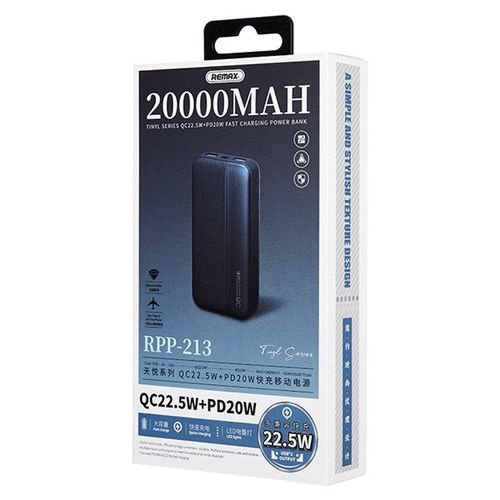 Tashqi akkumulyator Remax RPP-213 20000 mAh, фото № 4