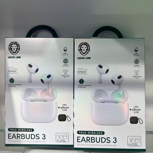Беспроводные наушники Green Lion Earbuds 3, Белый, фото