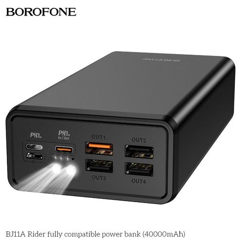 Портативный аккумулятор Borofone BJ11A 40000 мАч, купить недорого