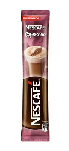 Eriydigan qahva Nescafe Cappuchino 3 in 1, 18 g