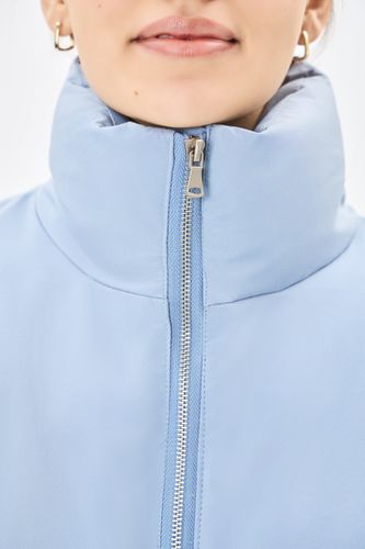 Женская куртка средняя длина Terra Pro AW23WES-21017, Light blue, фото № 14