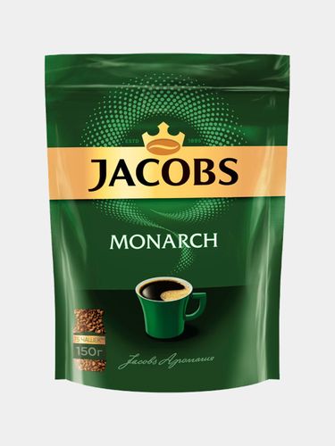 Кофе растворимый Jacobs Monarch, 150 г