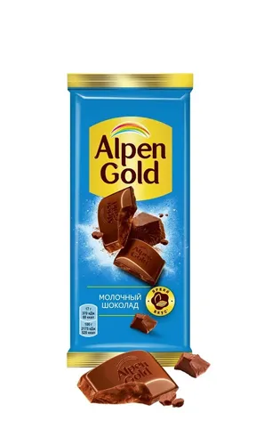 Шоколад Alpen Gold молочный, 85 г