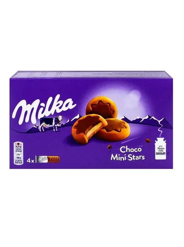 Печенье Milka Choco Mini Stars, 150 г