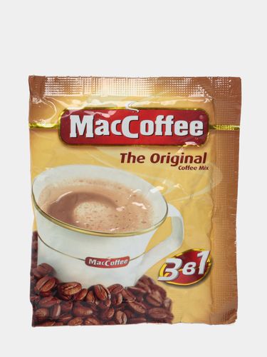 Кофе растворимый MacCoffee 3 в 1, 20 г