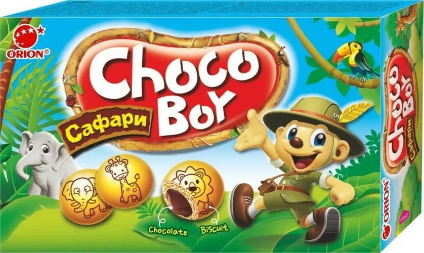 Печенье Choco Boy Сафари, 42 г