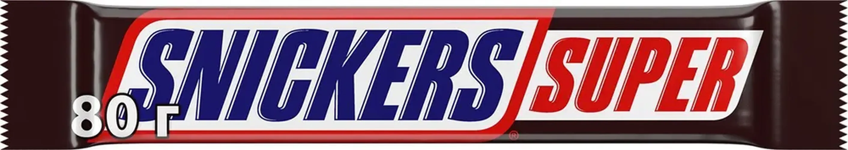 Шоколадный батончик Snickers Super, 75г