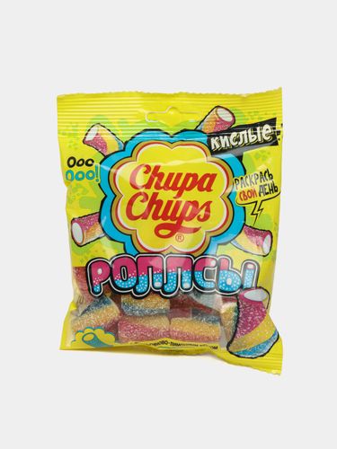 Мармелад Chupa Chups Кислые Роллсы, 70 г