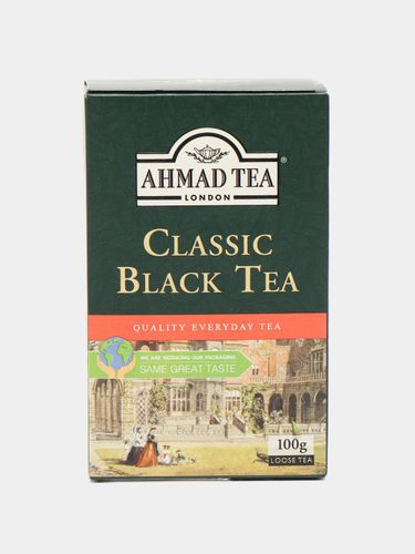 Qora choy Ahmad Tea Classic Black, 100 g