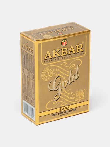 Qora choy Akbar Gold, 100 gr