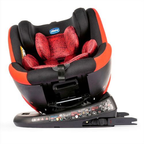 Детское автокресло Chicco Seat4Fix Poppy Red, 0+ мес, купить недорого