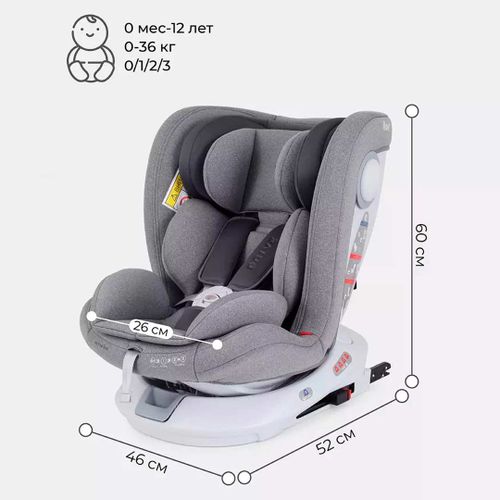 Avto o'rindiq RANT Drive isofix Active Line LB619, yashil, купить недорого