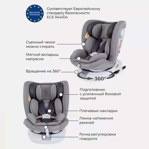 Автокресло RANT Drive isofix Active Line LB619, Бежевый, фото