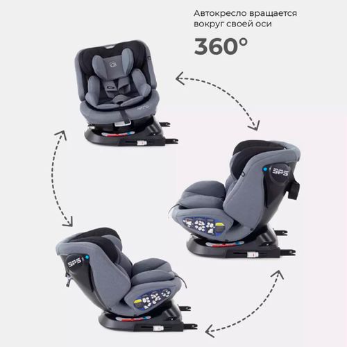 Автокресло RANT Nitro isofix UB619A, Серый, O'zbekistonda