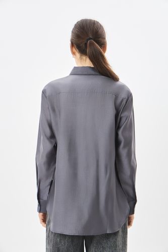 Женская рубашка длинный рукав Terra Pro AW23WES-21011, Dark Grey, фото № 23