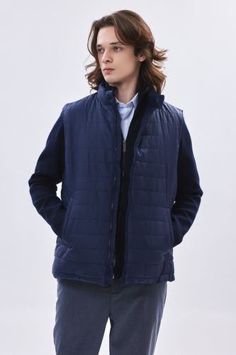 Kalta uzunlikdagi jiletka Terra Pro AW23CA1N-32-19030, Navy