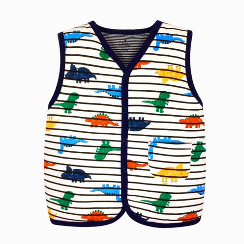 Жилетка Baby first favorites Dino Lines 555005D, Белый