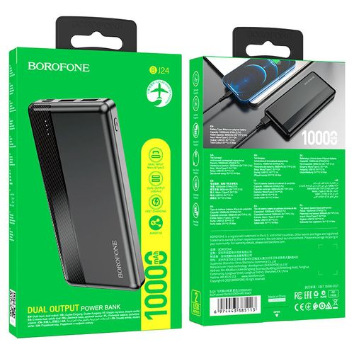 Портативный аккумулятор Borofone BJ24 10000mAh, sotib olish