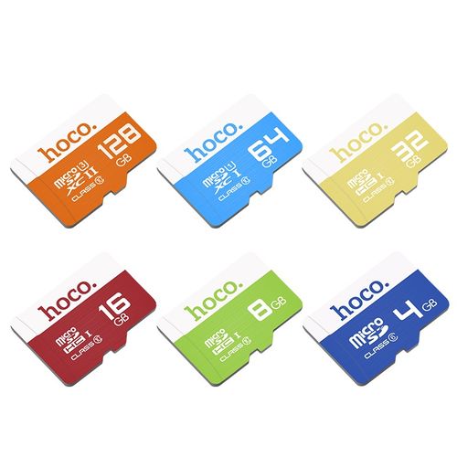 Карта памяти Hoco Micro SDHC Class 10, 32 GB, Бело-желтый, купить недорого